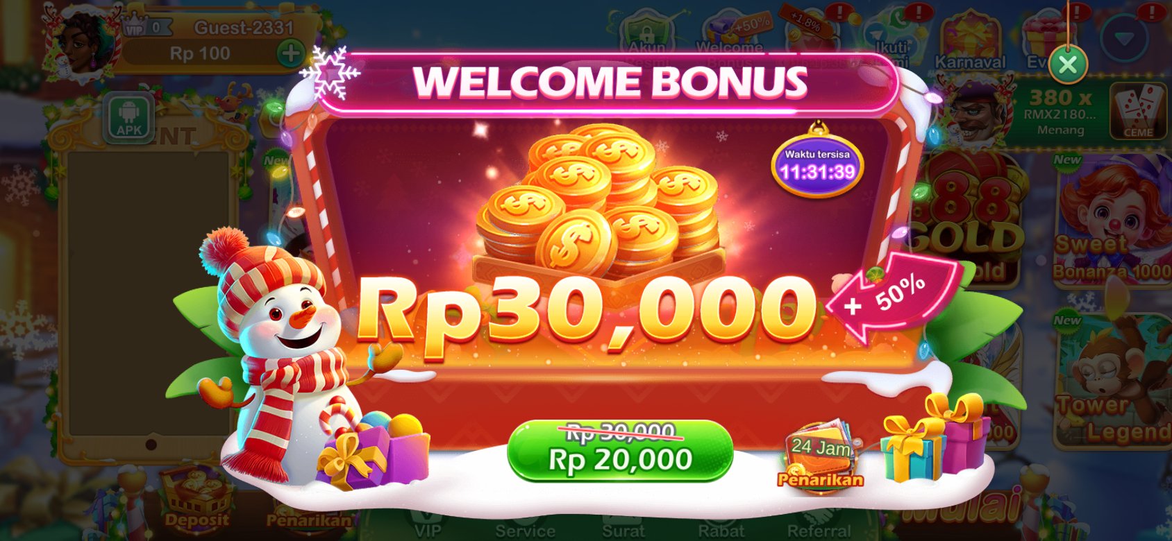 Bonus dan promosi menarik di AT777 Slot. Login AT777 slot sekarang dan dapatkan bonusnya!